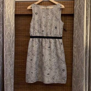 Sleeveless grey Loft dress